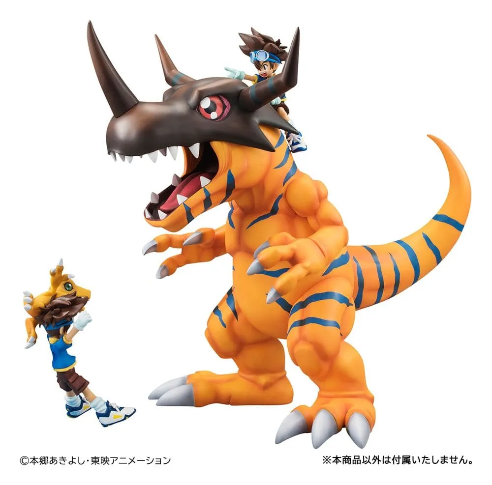 Digimon Adventure Precious G.E.M. Series PVC Figure Greymon & Taichi Yagami 25 cm (Repeat)